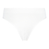 Brasiliansk trusse med h&oslash;jt snit Bae, Hvid