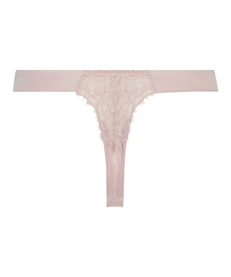 G-streng med høj benudskæring Leni, lilla