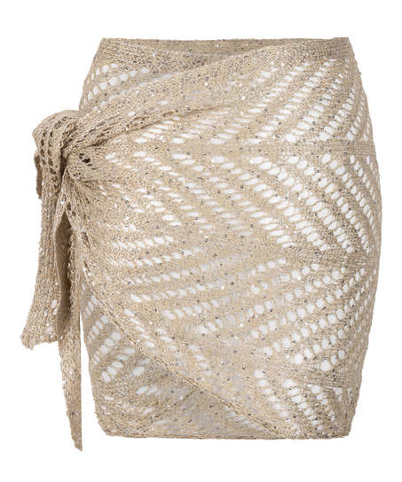 Beach Paillet Pareo, Beige
