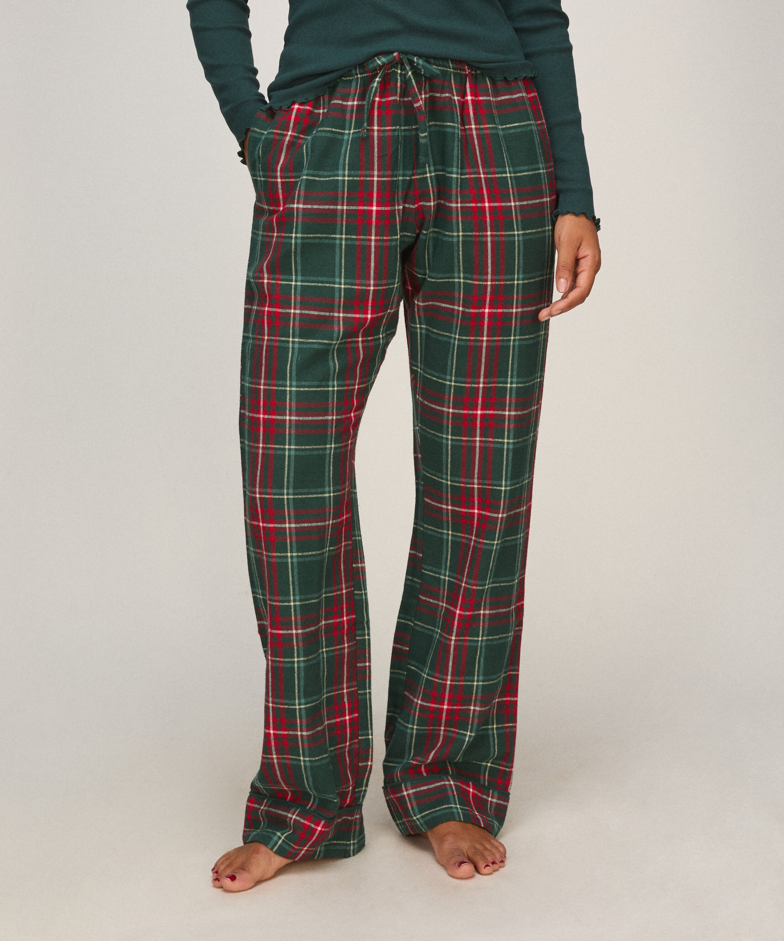 Petite pyjamasbukser af Flannel