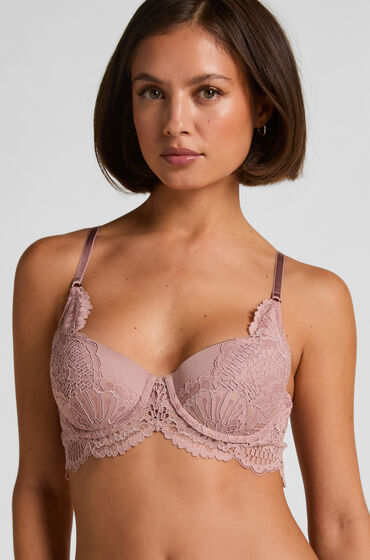 Hunkemöller Essie formstøbt longline bøjle-bh Lilla