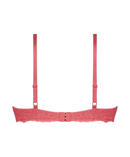 ﻿Formstøbt bøjle-bh Marine, Rød