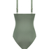 Badedragt Shaping Scallop, grøn