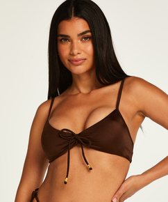 Bikini-croptop Cleo, Brown