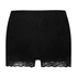 Shorts velour Lace, Sort