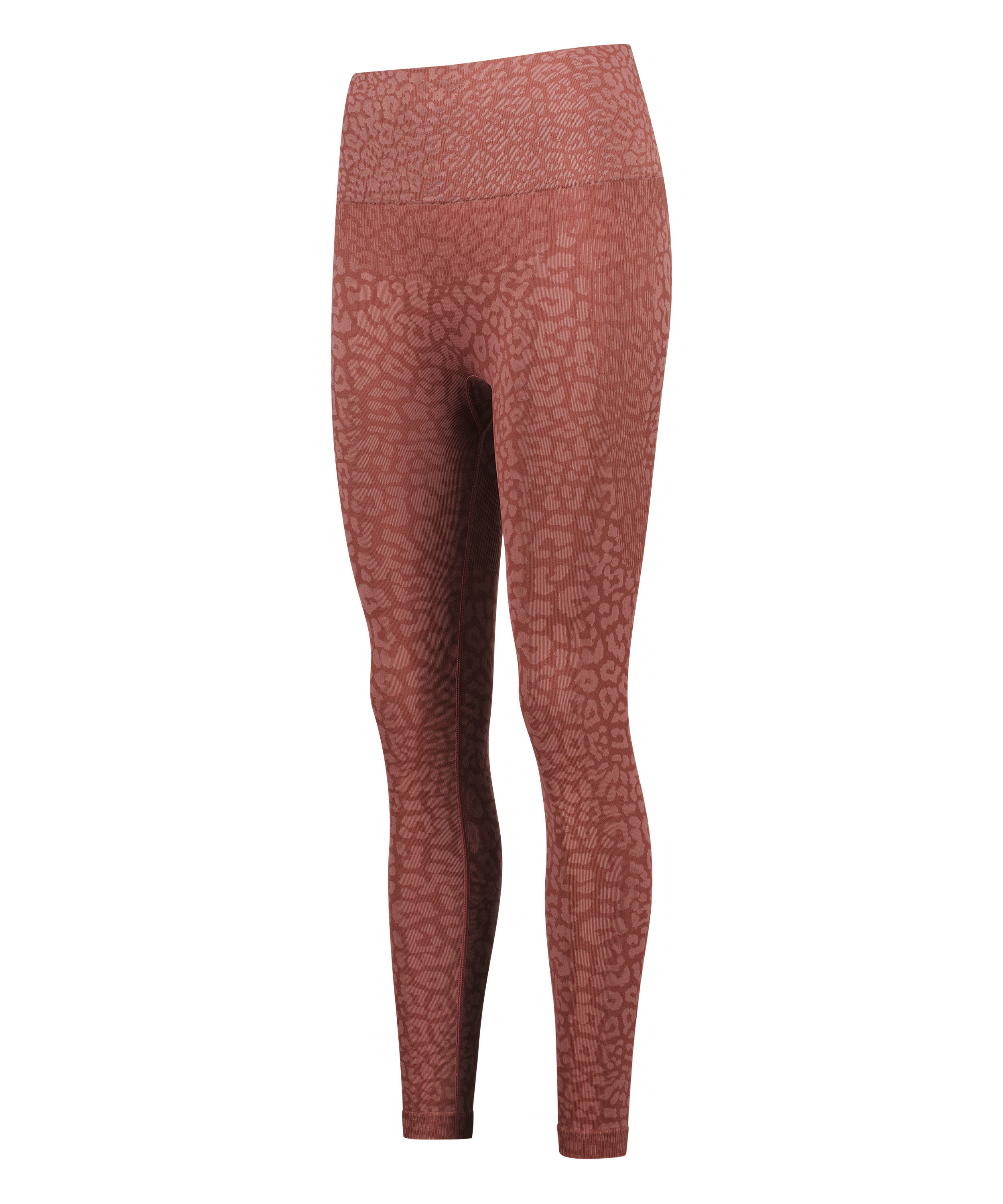 HKMX High waisted s&oslash;ml&oslash;se sportsleggings, Lyser&oslash;d, main