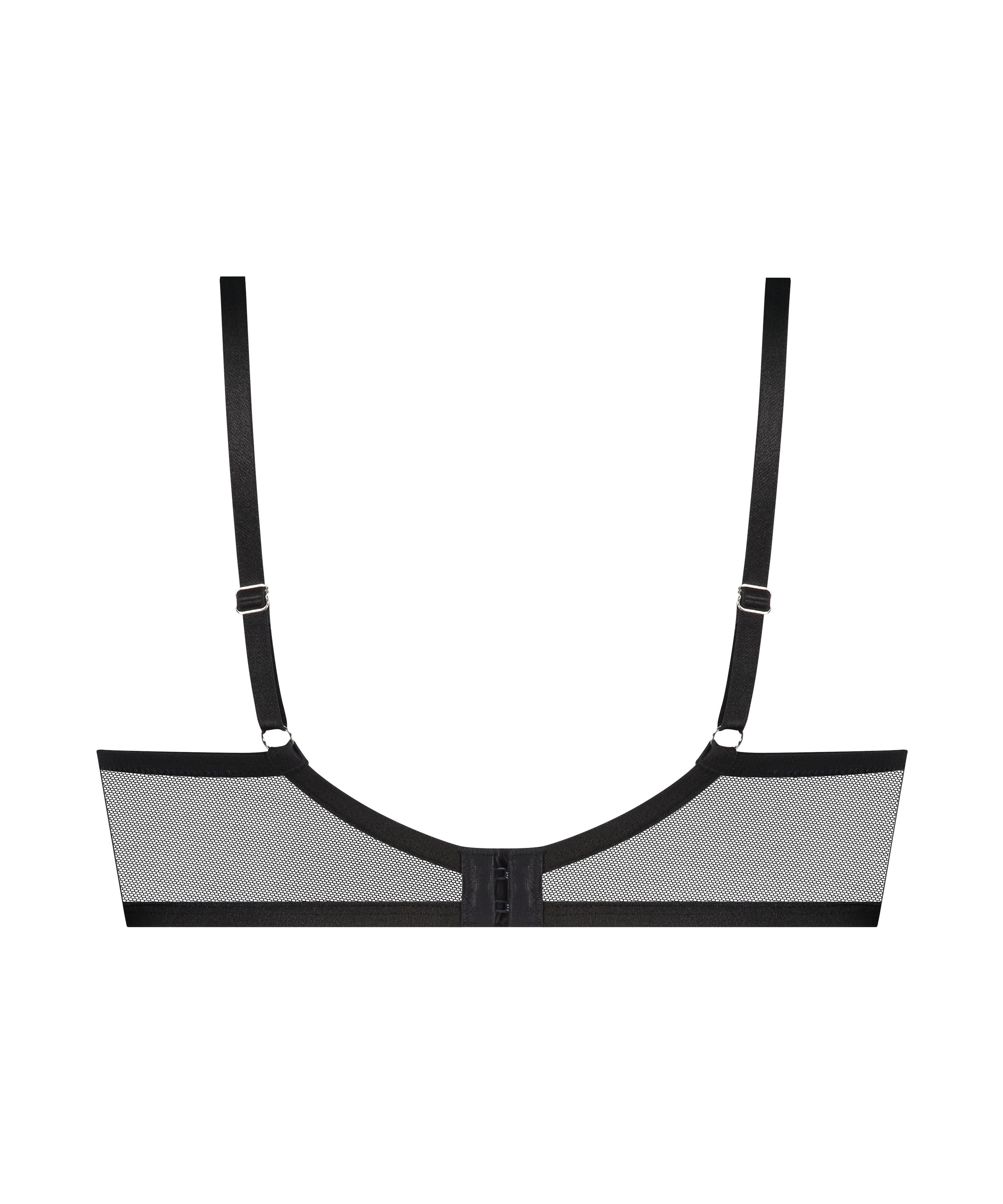 Ikke-formstøbt bøjle-bh Sophia, Sort, main