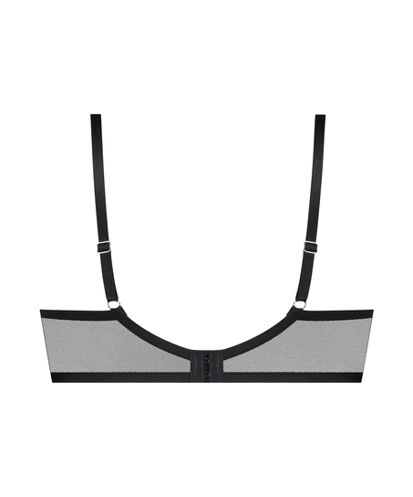Ikke-formstøbt bøjle-bh Sophia, Sort