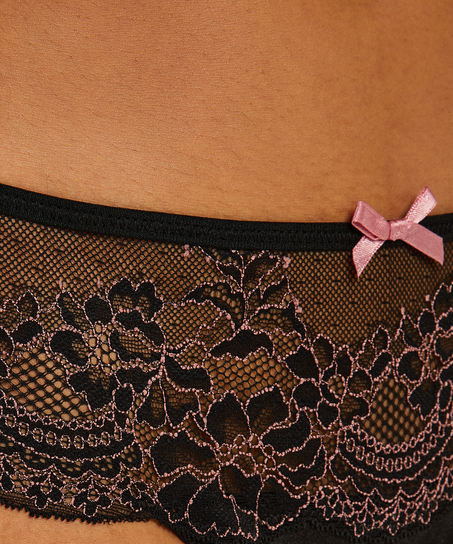 Boxer g-streng Doriane, sort