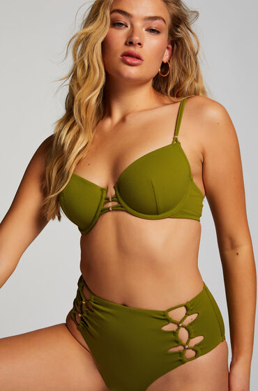 Hunkemöller Bikinitrusser Holbox Texture grøn