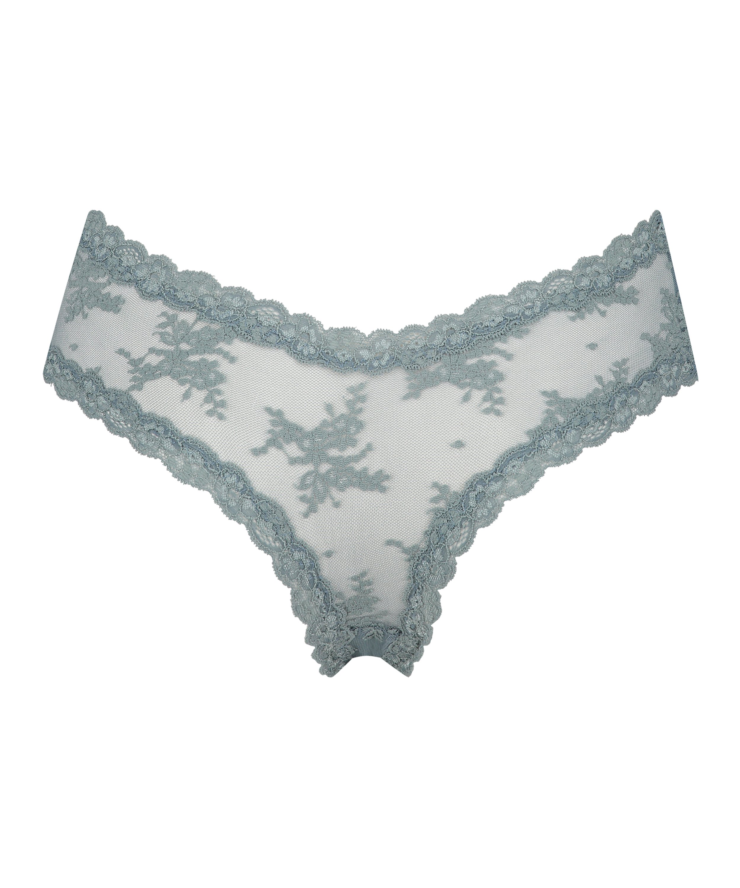 Brasiliansk trusse V-shape Mesh, Gr&oslash;n, main