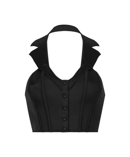 Bralette Bridget Bunny, Sort