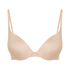Formstøbt pushup-bøjle-bh Smooth, Beige