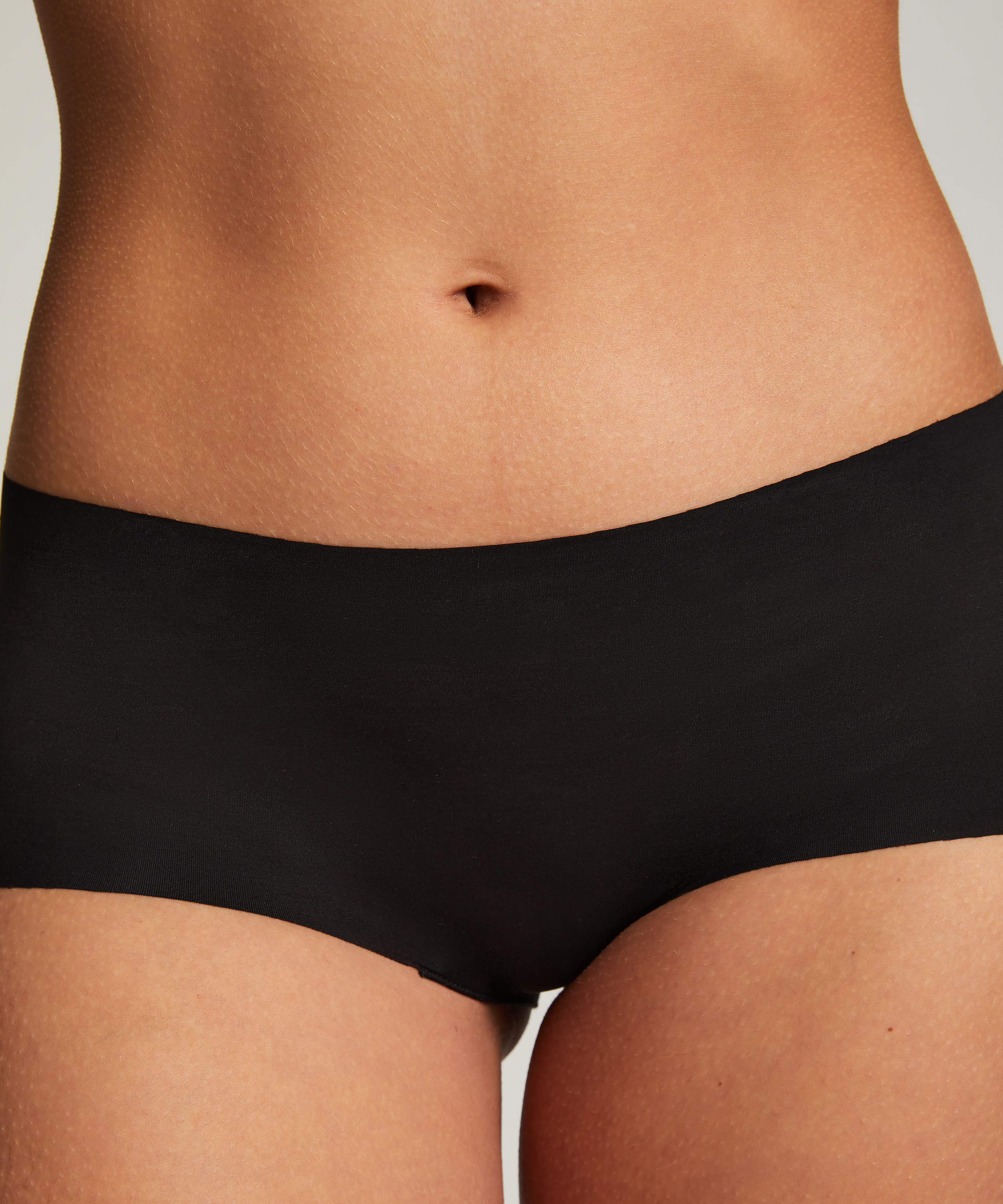 3-pak usynlige short-trusser, sort, main