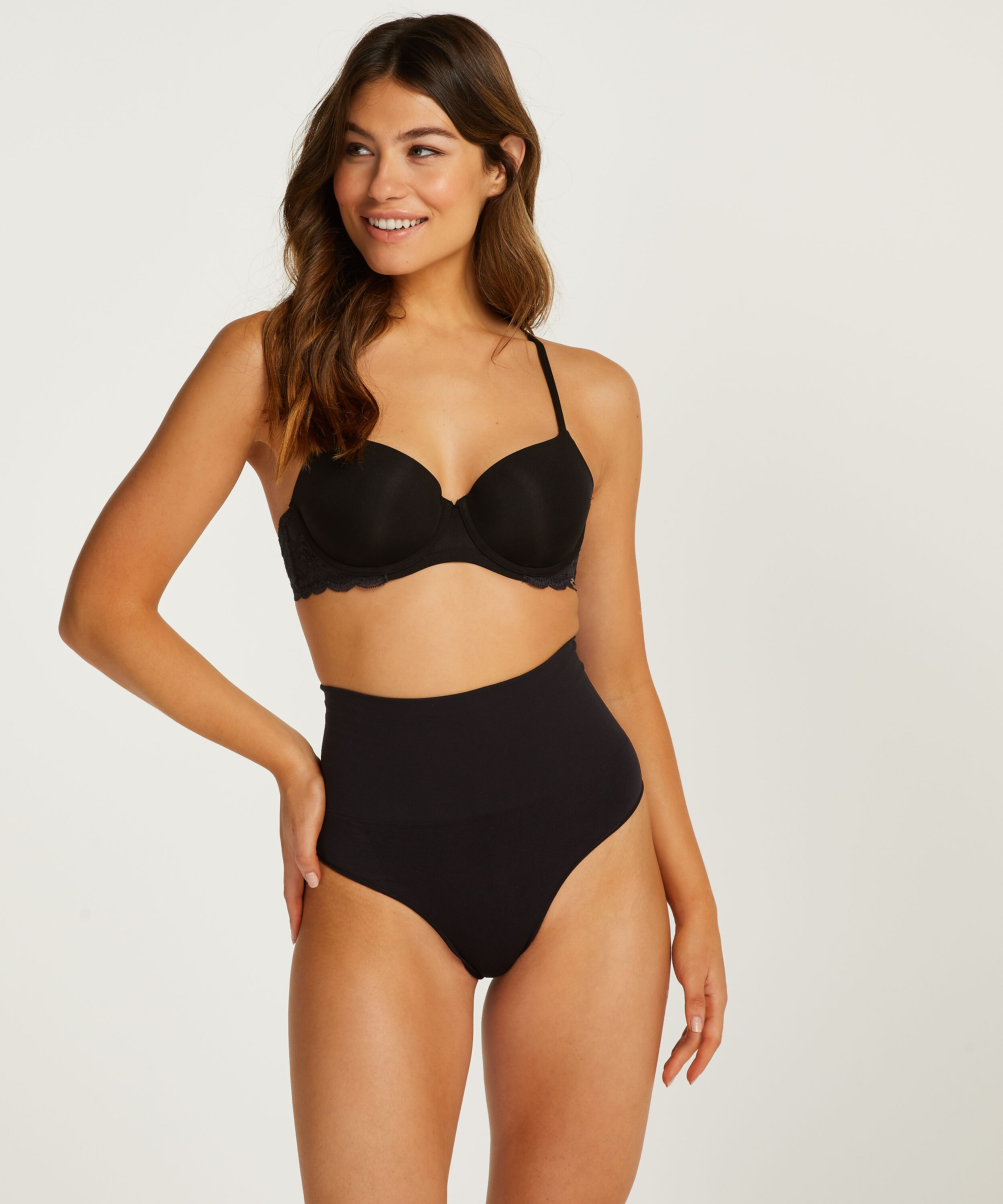 Opstrammende h&oslash;j, korrigerende g-streng, Sort