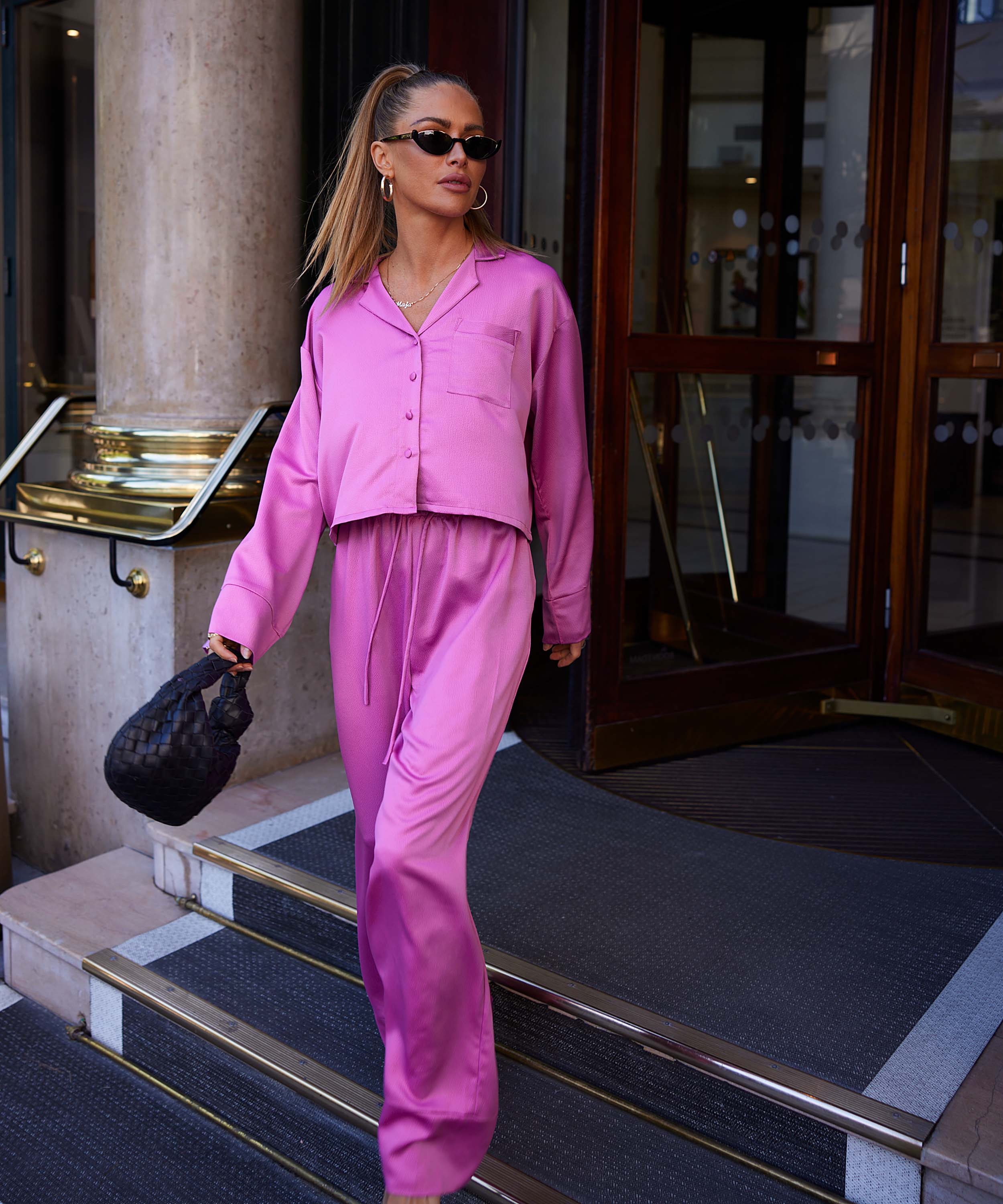 Satinbukser, Lilla, main