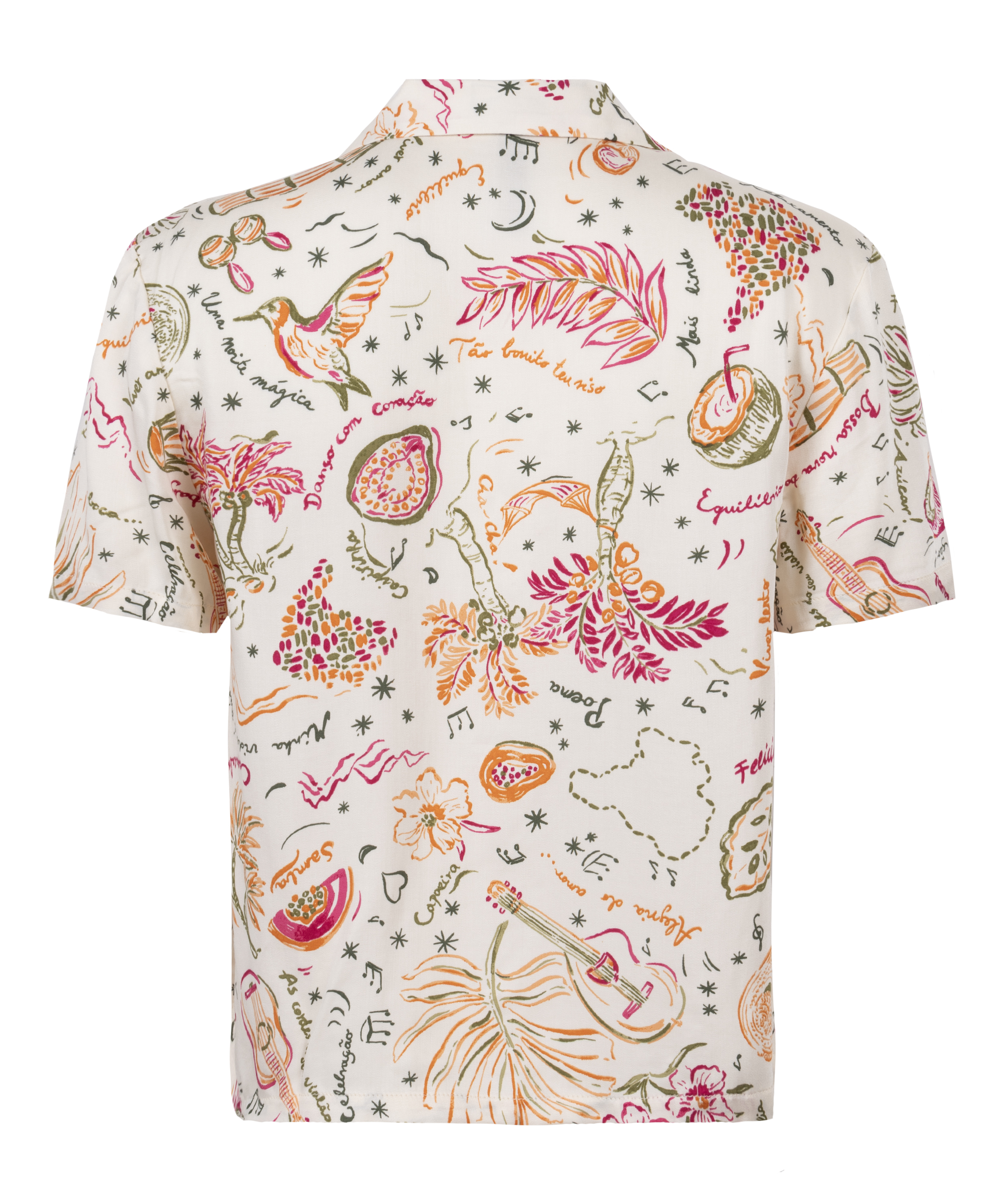 Satinjakke, Hvid, main