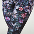 HKMX High Waisted Sportlegging Flower, sort