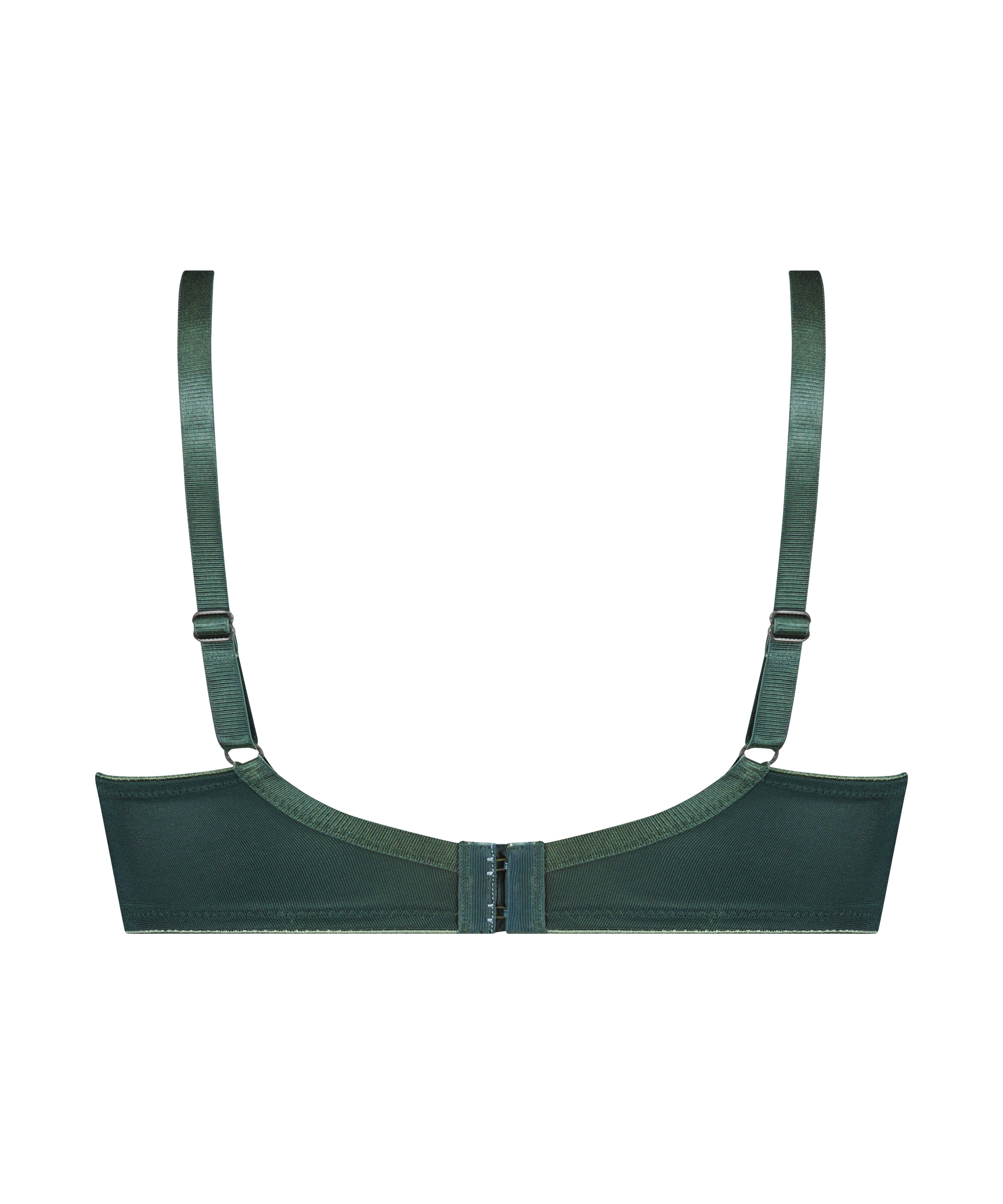 Ikke-formstøbt minimizer bøjle-bh Nina, Grøn, main