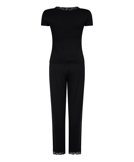 Pyjamassæt Nanna, sort