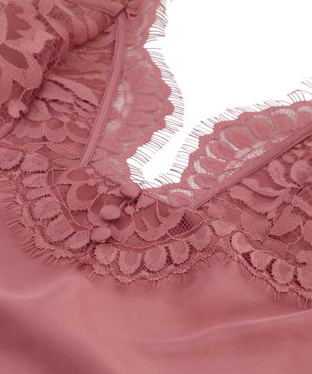 Zara underkjole i satin, Lyserød