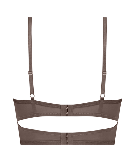 Formstøbt longline-bøjle-bh Arabella, Brun