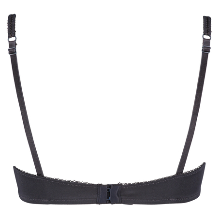 Secret Lace Contrast formstøbt bøjle-bh, Grå