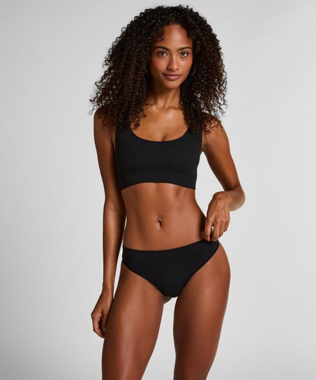 Bralette Scoop Dianne, Sort