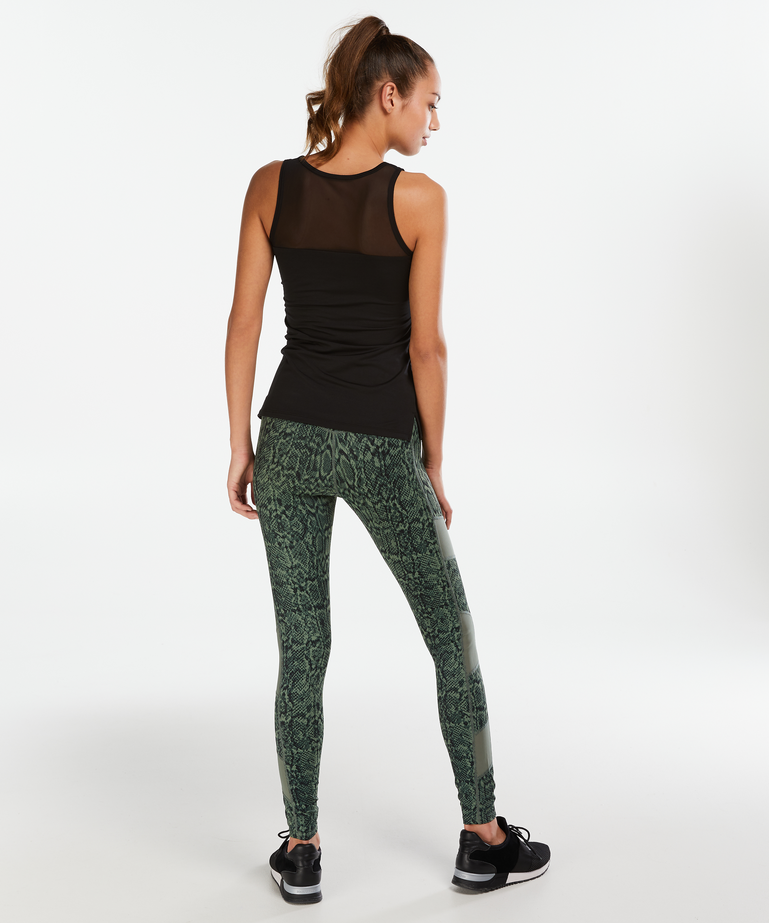 HKMX Tank top mesh, Sort, main