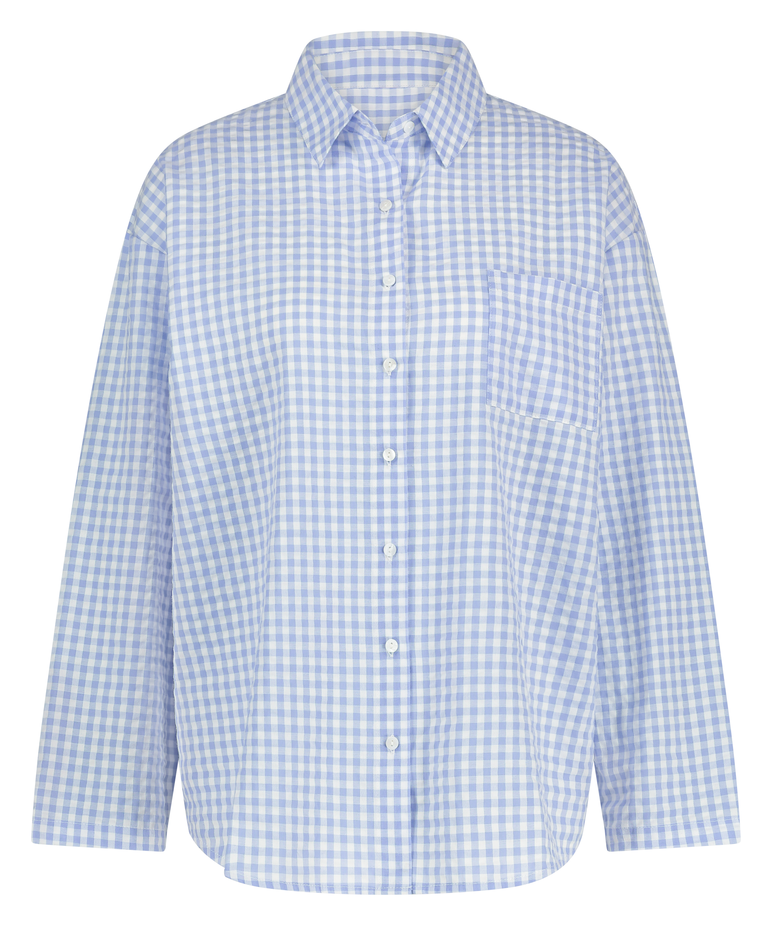 Pyjamastop, Blå, main