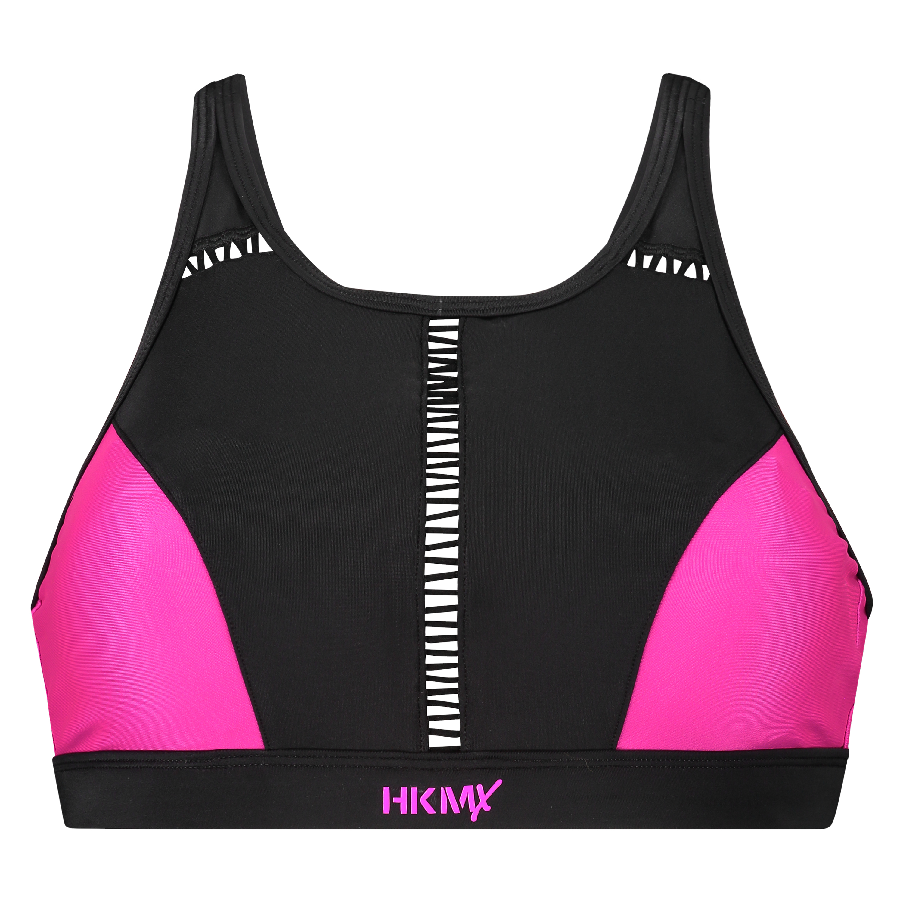 HKMX Bikini Crop Top, Sort, main