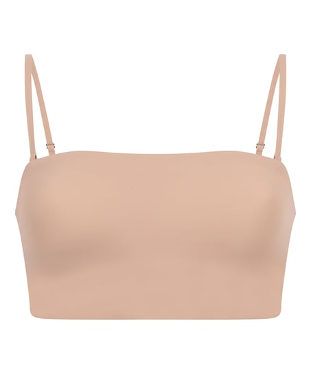 Bandeau Bralette Smooth, Beige