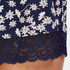 Pyjamasshorts Jersey Lace, Bl&aring;