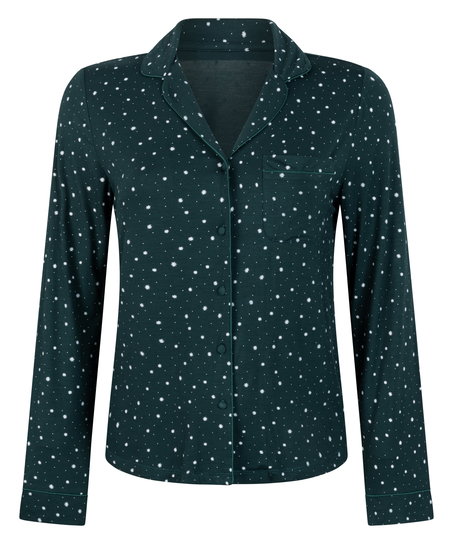 Langærmet jerseyjakke Essential, Grøn