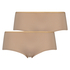 Pakke med 2 stk. Kim boxer, Beige