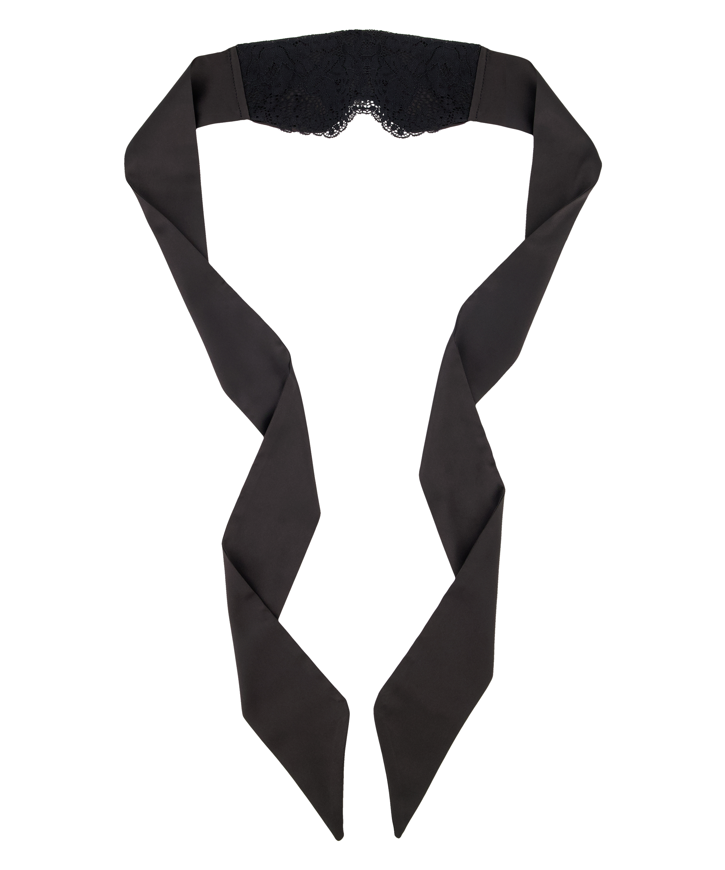 Private Lace øjenbind, Sort, main