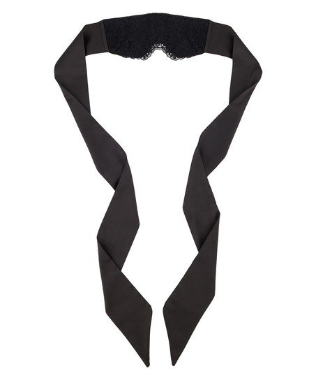 Private Lace øjenbind, Sort