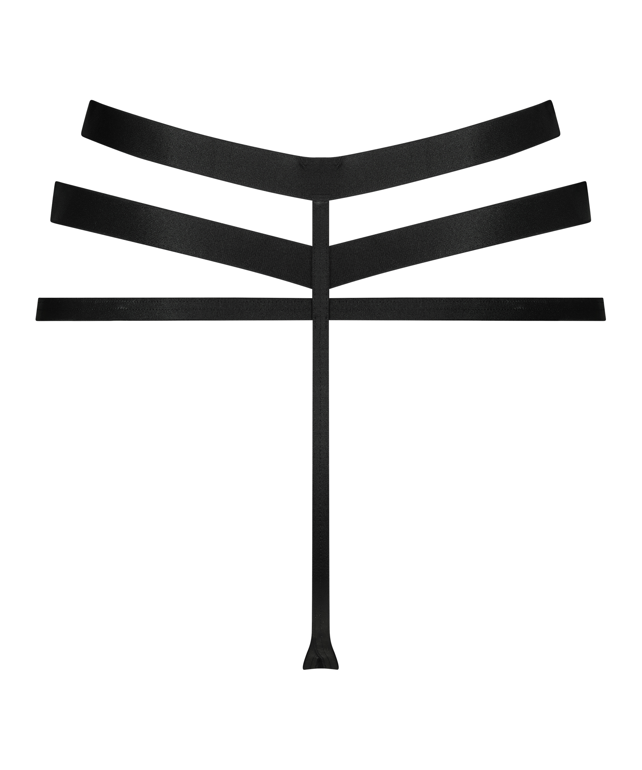 Catherine høj g-streng, sort, main