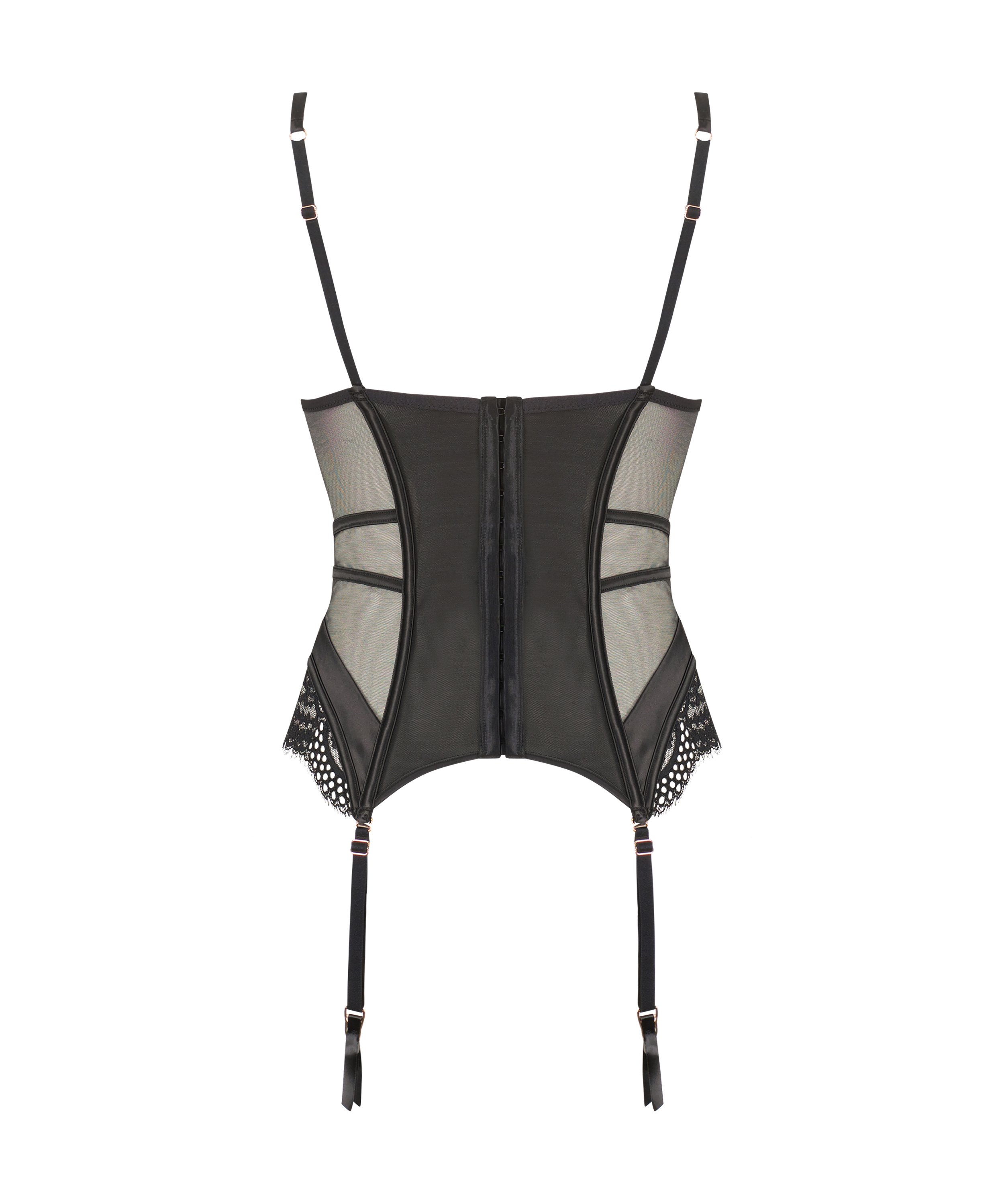 Bustier Veronica, Sort, main