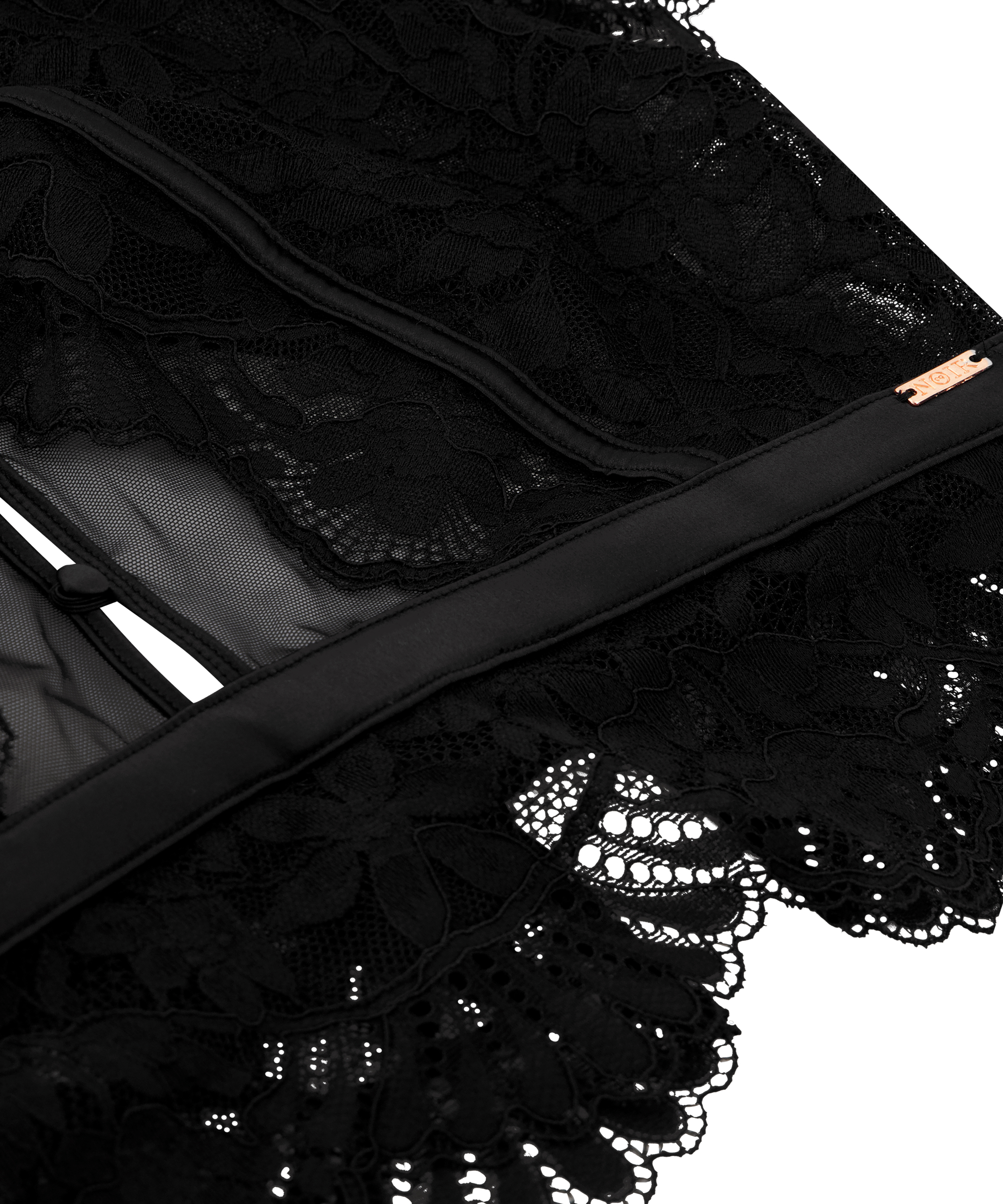 Bralette Amelia, Sort, main