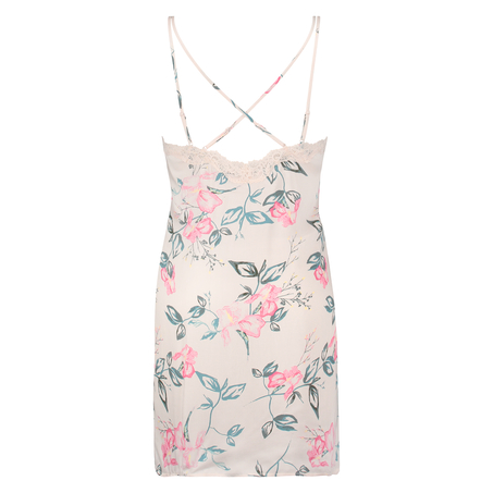 Natkjole Woven, Beige