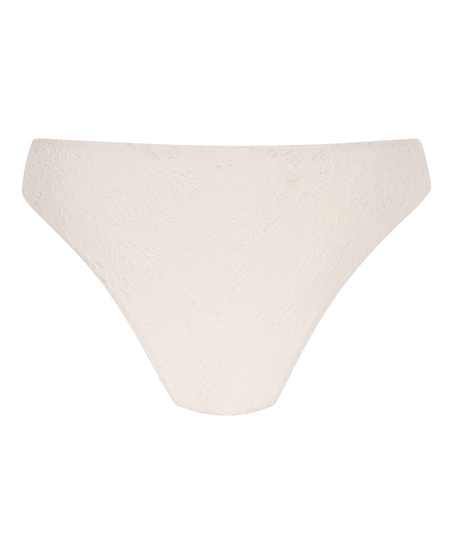 Bikiniunderdel Crochet, Hvid
