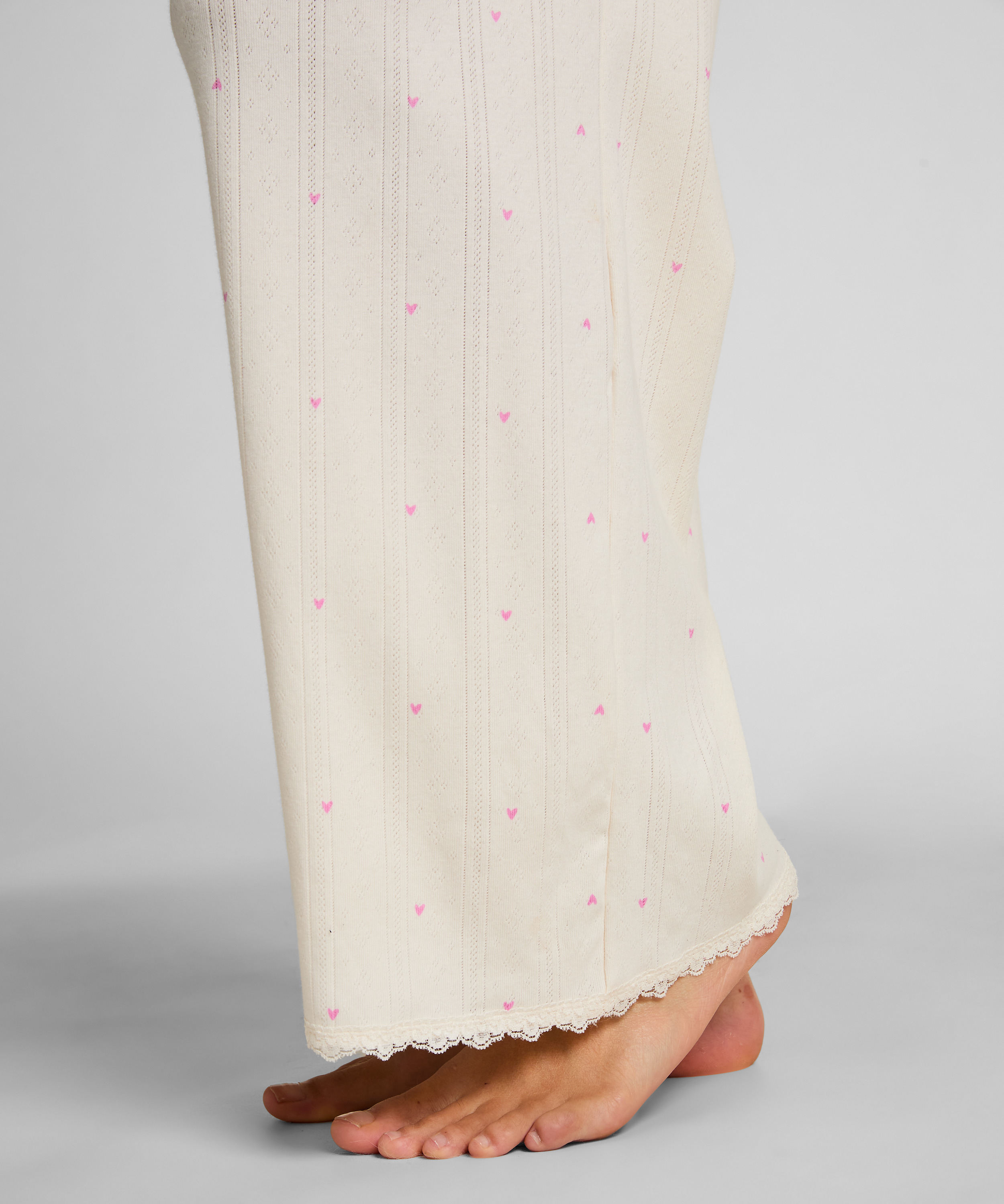 Pointelle bukser, Hvid, main