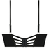 Formstøbt longline push-up-bøjle-bh Char, Sort