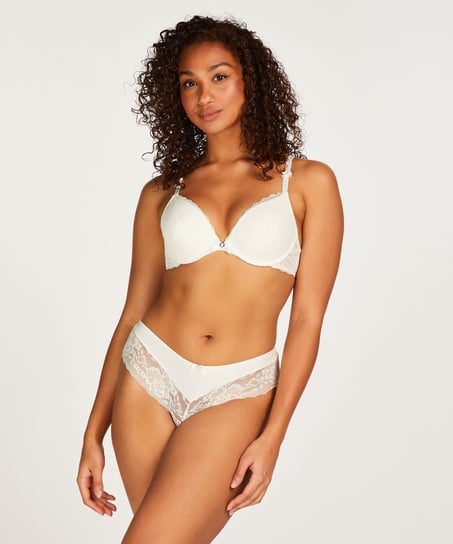 Formstøbt pushup-bøjle-bh Maya, Hvid