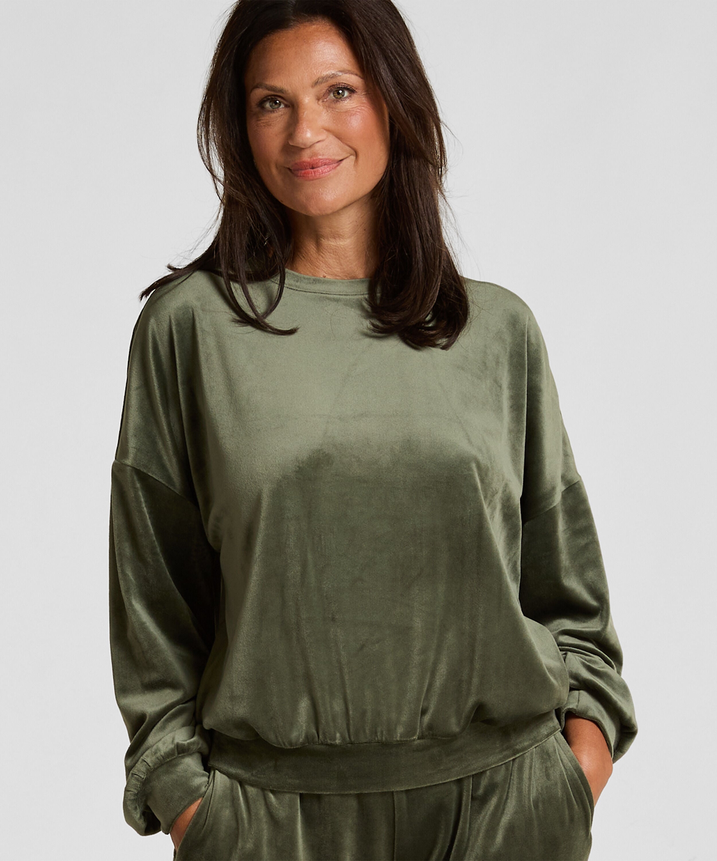 Velourtop, Grøn