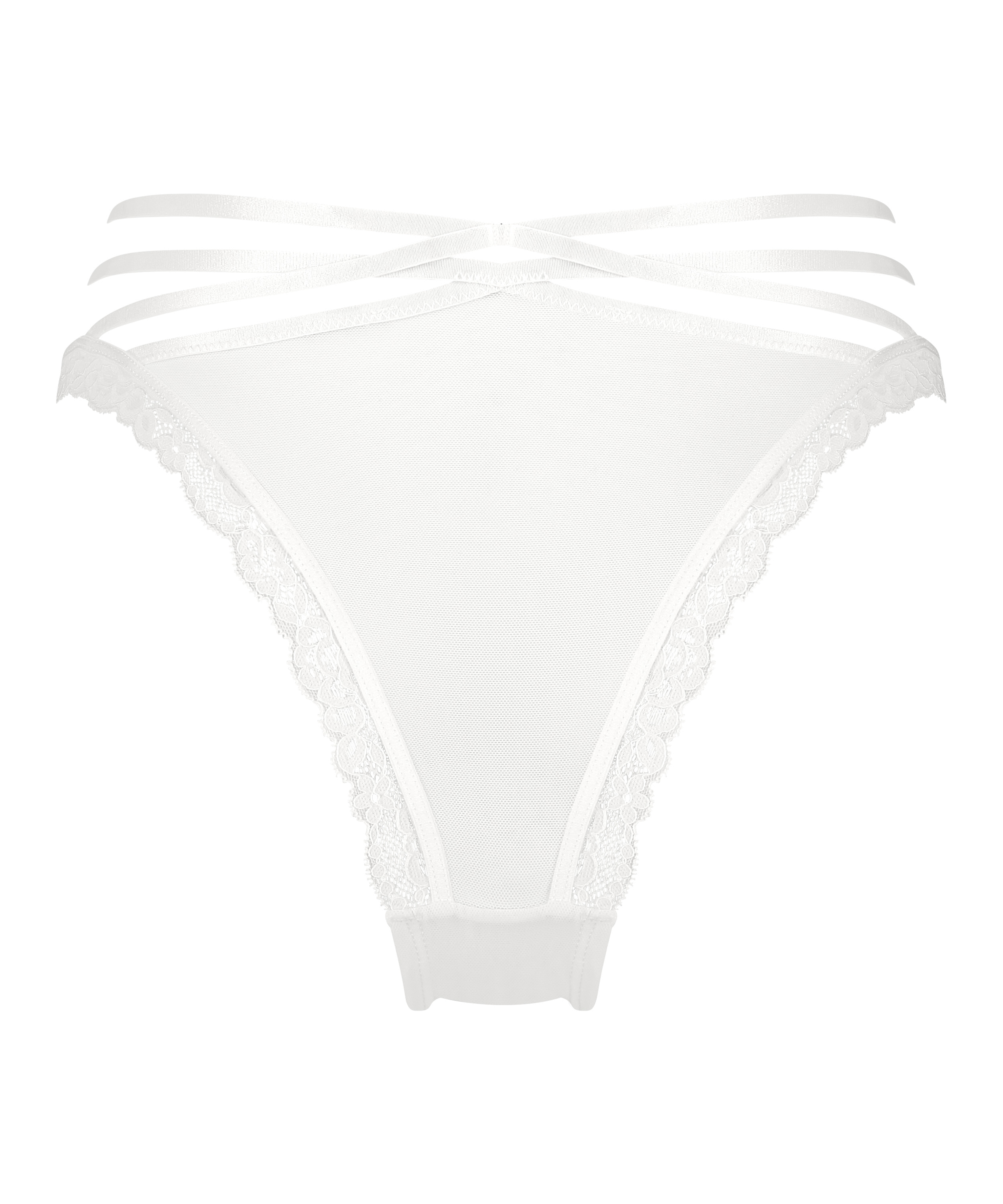 Brasiliansk trusse Janine, hvid, main