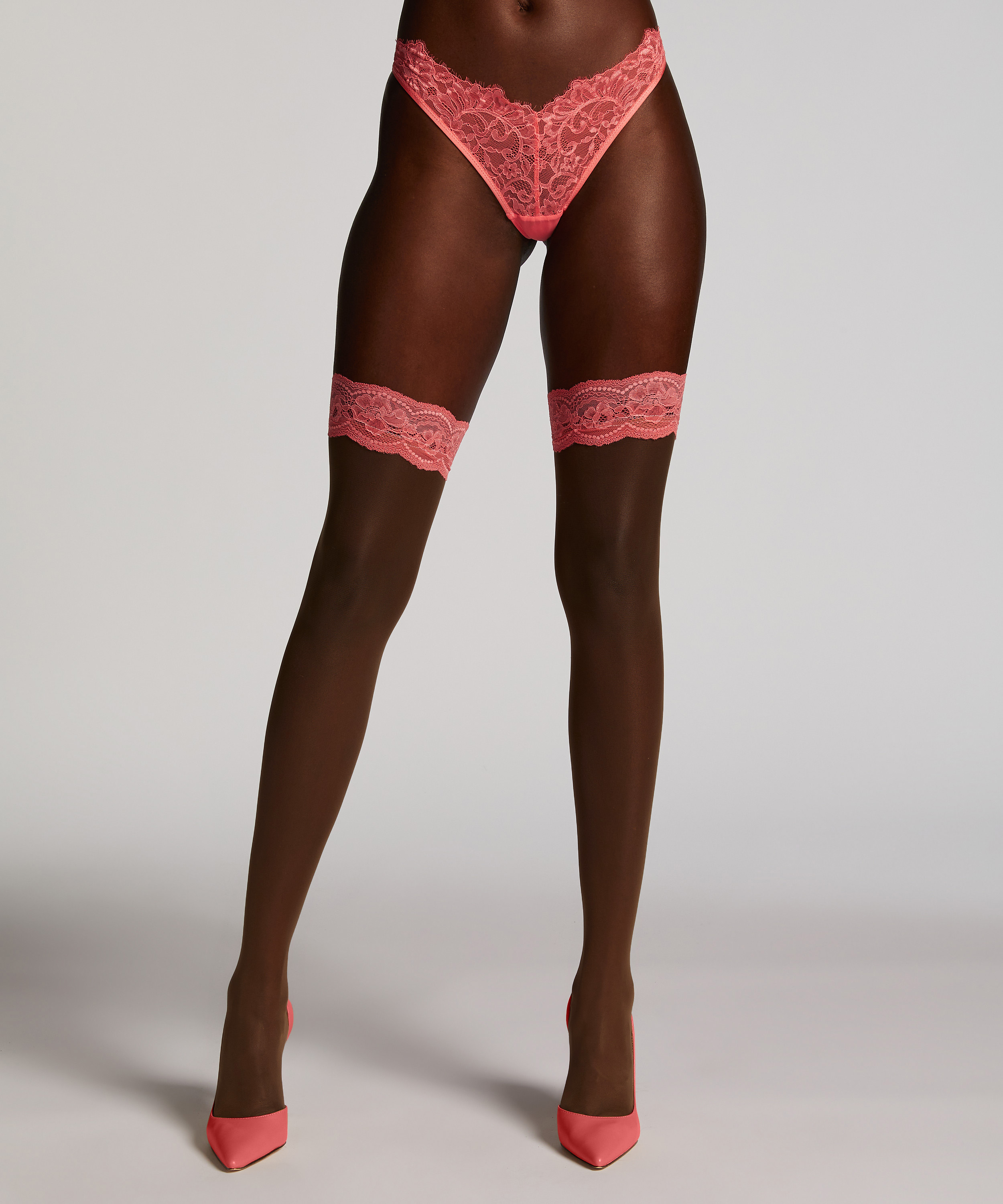 Stay-ups 15 Denier Lace, Lyser&oslash;d, main