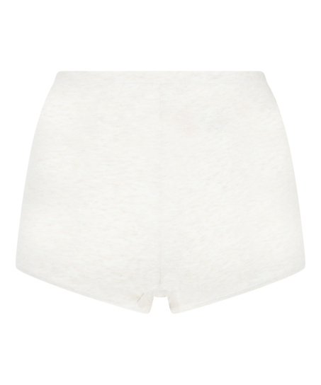 Boyshorts i bl&oslash;d bomuld, Beige
