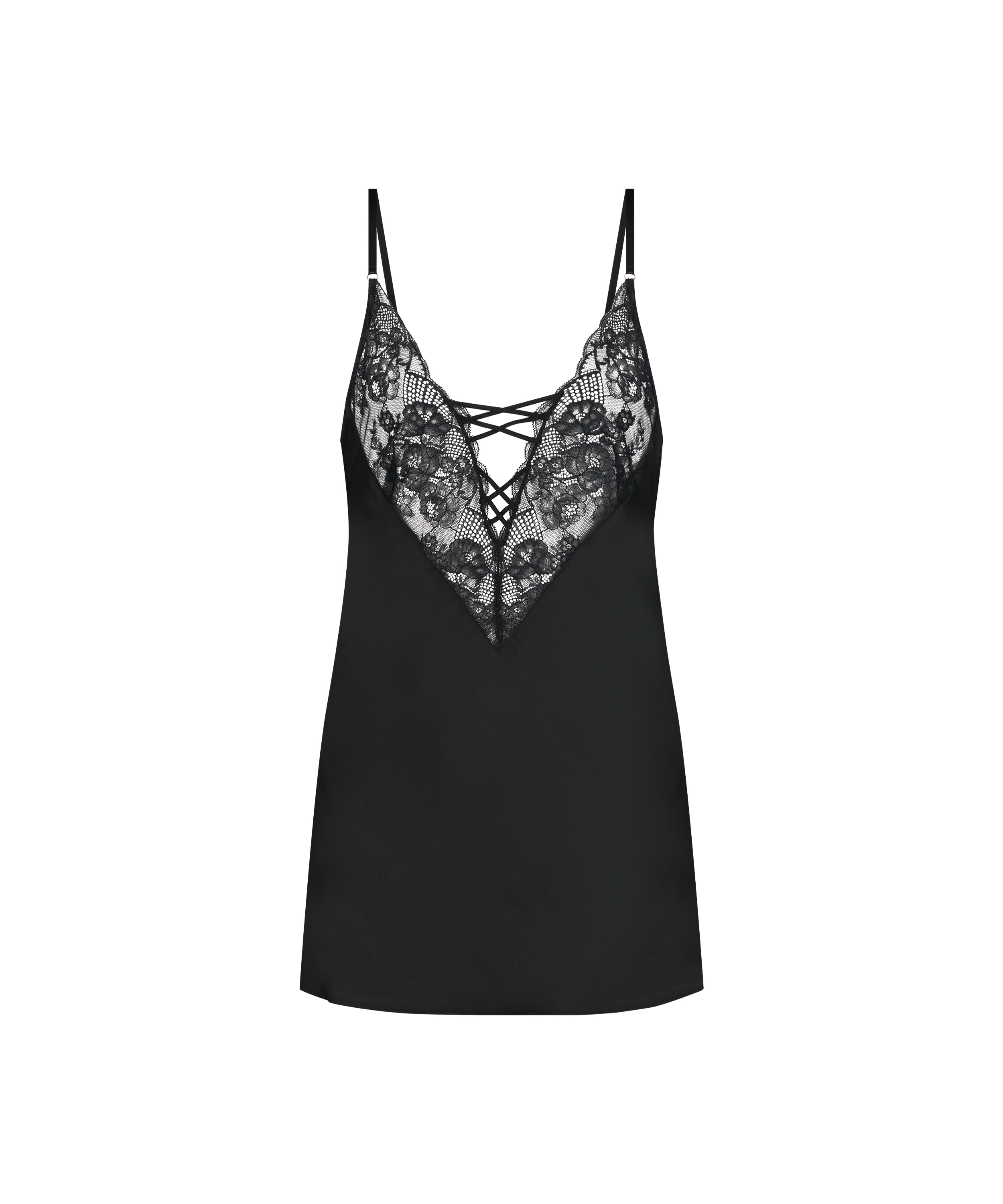 Natkjole Kaely, sort, main